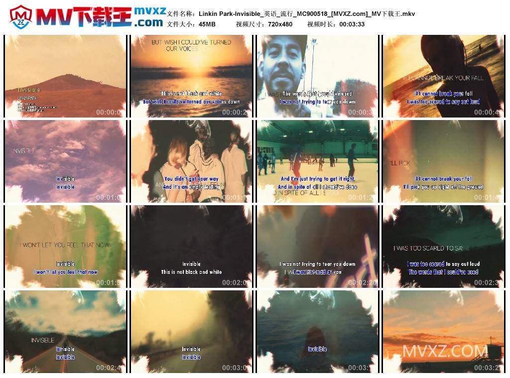 Linkin Park-Invisible_英语_流行_MC900518